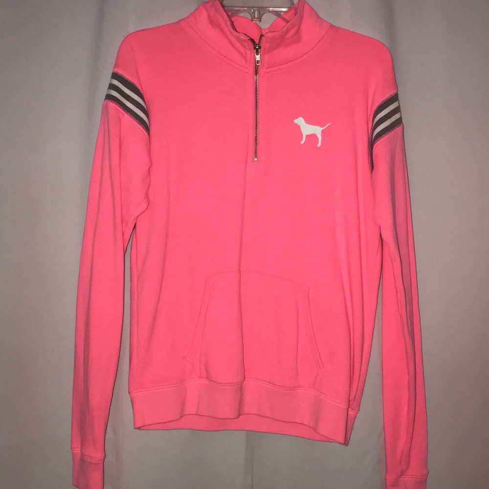 PINK Quarter-Zip Hoodie